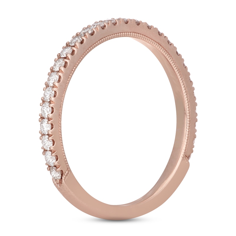 Neil Lane Diamond Wedding Band 3/8 ct tw Round-cut 14K Rose Gold