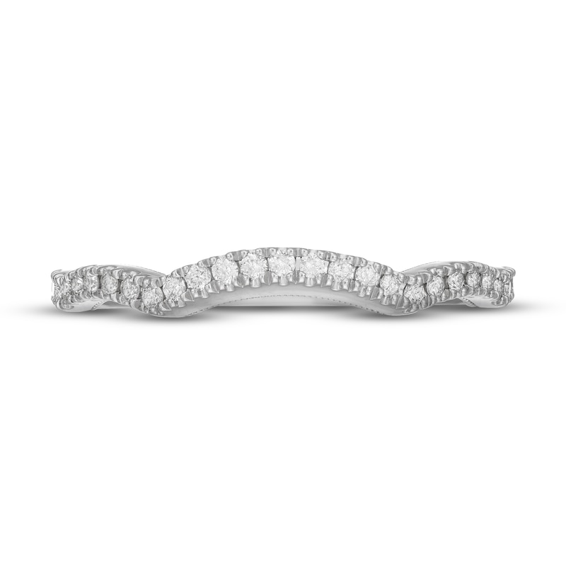 Main Image 9 of Neil Lane Diamond Wedding Band 1/5 ct tw Round-cut 14K White Gold