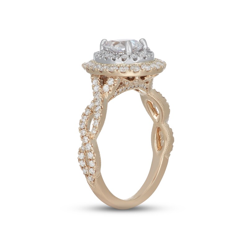 Main Image 2 of Neil Lane Diamond Engagement Ring 1-1/2 ct tw 14K Two-Tone Gold