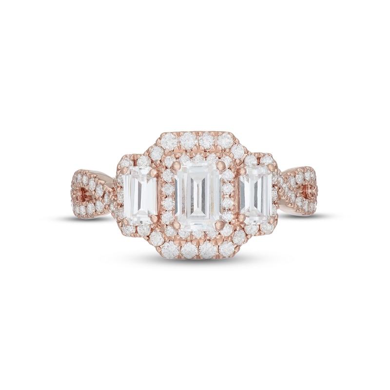 Neil Lane Diamond Engagement Ring 1-1/2 ct tw 14K Rose Gold