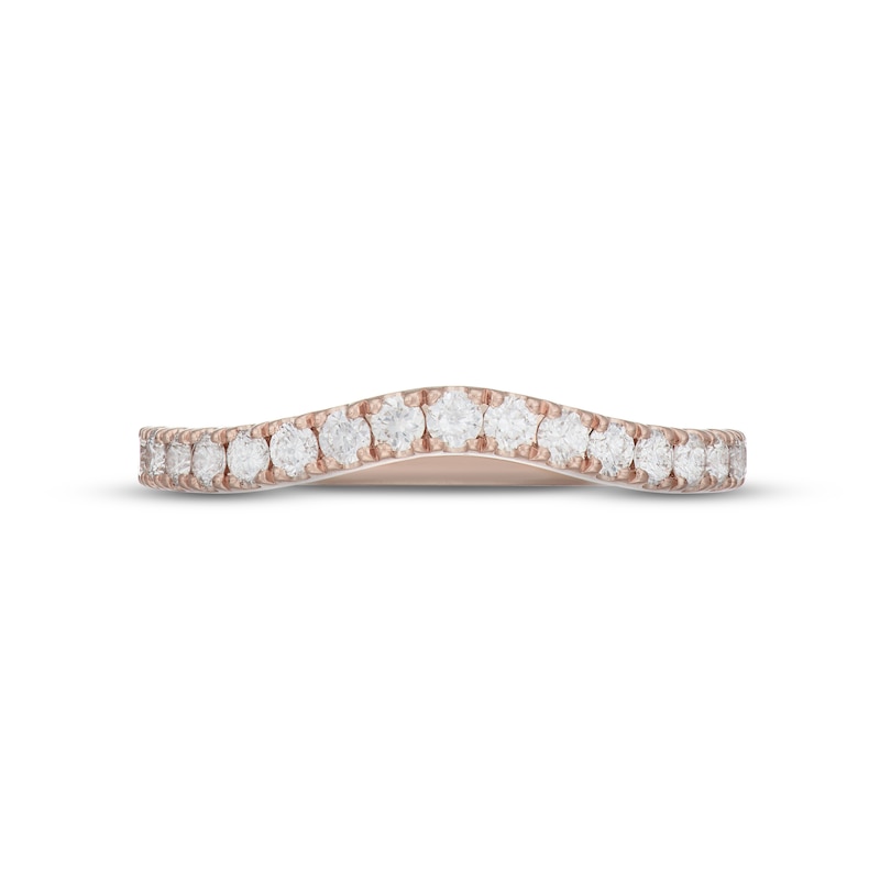 Main Image 2 of Neil Lane Diamond Wedding Band 1/2 ct tw Round 14K Rose Gold