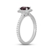 Thumbnail Image 5 of Neil Lane Pink Tourmaline & Diamond Engagement Ring 1/2 ct tw 14K White Gold