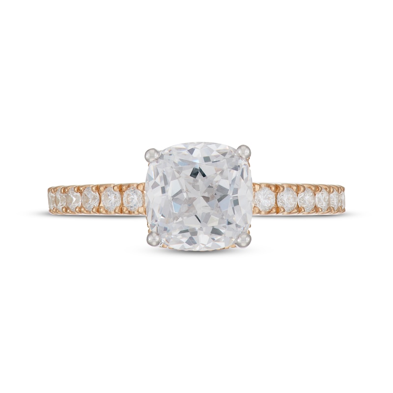 Neil Lane Cushion-Cut Diamond Engagement Ring 2-1/3 ct tw 14K Yellow Gold