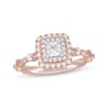 Thumbnail Image 1 of Neil Lane Princess-Cut Diamond Engagement Ring 7/8 ct tw 14K Two-Tone Gold
