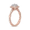 Thumbnail Image 2 of Neil Lane Princess-Cut Diamond Engagement Ring 7/8 ct tw 14K Two-Tone Gold