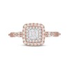 Thumbnail Image 3 of Neil Lane Princess-Cut Diamond Engagement Ring 7/8 ct tw 14K Two-Tone Gold