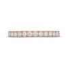 Thumbnail Image 2 of Neil Lane Round-Cut Diamond Wedding Band 5/8 ct tw 14K Rose Gold