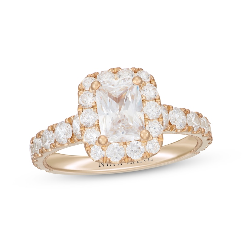 Main Image 1 of Neil Lane Radiant-Cut Diamond Engagement Ring 2 1/4 ct tw 14K Yellow Gold