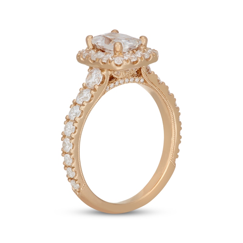 Neil Lane Radiant-Cut Diamond Engagement Ring 2 1/4 ct tw 14K Yellow Gold