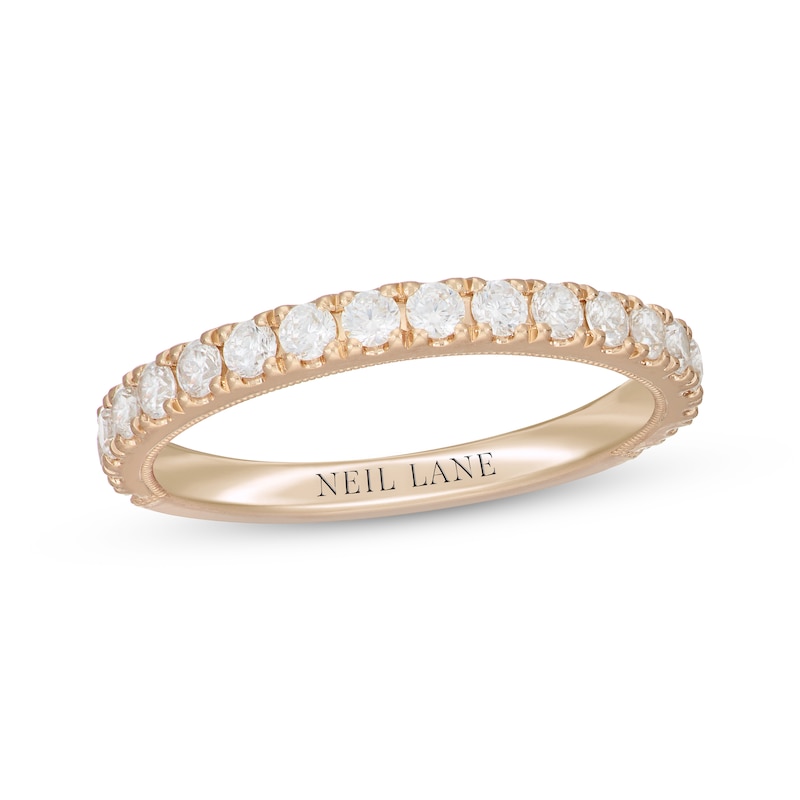 Main Image 1 of Neil Lane Round-Cut Diamond Wedding Band 5/8 ct tw 14K Yellow Gold