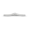 Thumbnail Image 3 of Neil Lane Diamond Contour Wedding Band 1/4 ct tw 14K White Gold