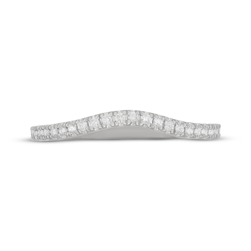 Main Image 3 of Neil Lane Diamond Contour Wedding Band 1/4 ct tw 14K White Gold