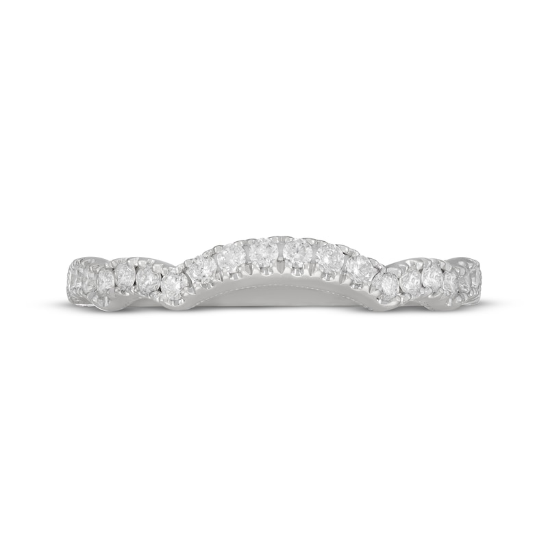 Main Image 3 of Neil Lane Bridal Diamond Contour Wedding Band 1/3 ct tw 14K White Gold