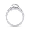 Thumbnail Image 3 of Adore Multi-Diamond Marquise Halo Bridal Set 1 ct tw 14K White Gold