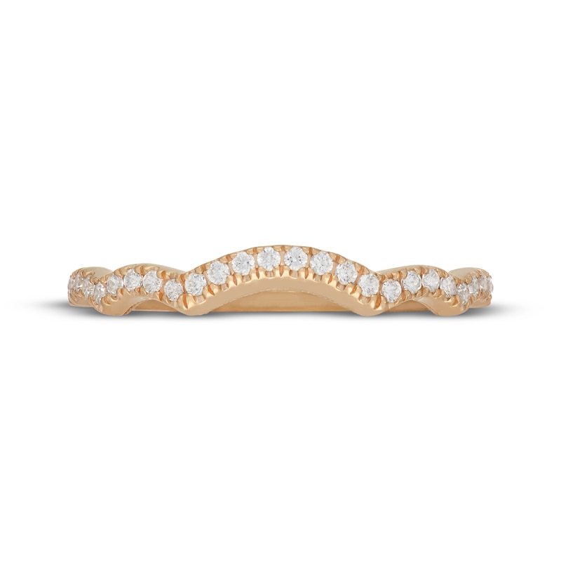Main Image 9 of Neil Lane Diamond Contour Wedding Band 1/5 ct tw 14K Yellow Gold