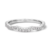 Thumbnail Image 13 of Neil Lane Diamond Contour Wedding Band 1/5 ct tw 14K White Gold