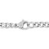 Thumbnail Image 3 of Men's Diamond Accent Brushed Dog Tag Necklace Stainless Steel 24"