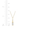 Thumbnail Image 3 of Diamond Beer Bottle Necklace 1/20 ct tw 10K Yellow Gold 18"