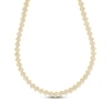 Thumbnail Image 1 of KAY Lab-Grown Diamonds Swirl Link Necklace 1/2 ct tw 24K Yellow Gold Vermeil Sterling Silver 18"