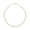 Thumbnail Image 3 of KAY Lab-Grown Diamonds Swirl Link Necklace 1/2 ct tw 24K Yellow Gold Vermeil Sterling Silver 18"