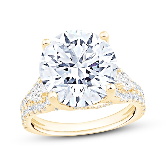 Adore Lab-Grown Diamonds Round-Cut Engagement Ring 6 ct tw 14K Yellow Gold