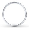 Diamond Wedding Band 1/20 ct tw Round-cut 10K White Gold