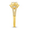 Diamond Engagement Ring 1 ct tw Round-cut 14K Yellow Gold