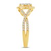 Diamond Engagement Ring 1 ct tw Round-cut 14K Yellow Gold