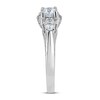 Diamond Engagement Ring 7/8 ct tw Round-cut 14K White Gold