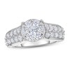 Diamond Engagement Ring 1-3/4 ct tw Round-cut 14K White Gold