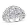 Diamond Engagement Ring 2 ct tw Round-cut 14K White Gold