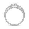 Diamond Engagement Ring 1-1/8 ct tw Round-cut 14K White Gold