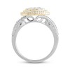 Diamond Engagement Ring 1 ct tw Round-cut 10K Two-Tone Gold