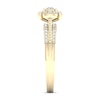 Thumbnail Image 2 of Diamond Engagement Ring 1/4 ct tw Round-cut 10K Yellow Gold