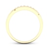 Thumbnail Image 3 of Adore Diamond Wedding Band 1/6 ct tw Round-cut 10K Yellow Gold