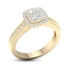 Thumbnail Image 2 of Adore Diamond Engagement Ring 5/8 ct tw Round-Cut 10K Yellow Gold