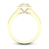 Thumbnail Image 4 of Adore Diamond Engagement Ring 5/8 ct tw Round-Cut 10K Yellow Gold