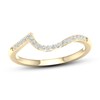 Thumbnail Image 1 of Adore Diamond Wedding Band 1/10 ct tw Round-Cut 10K Yellow Gold