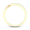 Thumbnail Image 4 of Adore Diamond Wedding Band 1/10 ct tw Round-Cut 10K Yellow Gold