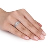 Thumbnail Image 1 of Diamond Bridal Set 1/2 ct tw Round-Cut 10K White Gold