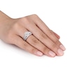 Thumbnail Image 1 of Diamond Bridal Set 1/2 ct tw Round-Cut 14K White Gold