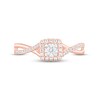 Thumbnail Image 3 of Adore Diamond Engagement Ring 1/3 ct tw Round-cut 10K Rose Gold