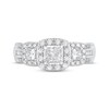Thumbnail Image 3 of Adore Multi-Shape Diamond Three-Stone Engagement Ring 1 ct tw 14K White Gold