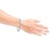 Thumbnail Image 3 of Men's Diamond Angled Curb Bracelet 8.5"
