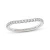 Thumbnail Image 1 of THE LEO Prisma Diamond Contour Wedding Band 1/4 ct tw 14K White Gold