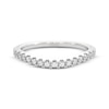 Thumbnail Image 3 of THE LEO Prisma Diamond Contour Wedding Band 1/4 ct tw 14K White Gold