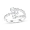 Thumbnail Image 1 of KAY Lab-Grown diamonds Bypass Ring 1 ct tw 14K White Gold