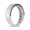 Thumbnail Image 2 of Neil Lane Men's Black Diamond Wedding Band 1/5 ct tw 14K White Gold