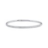 Thumbnail Image 1 of Diamond Bangle Bracelet 1 ct tw 10K White Gold 7.25"