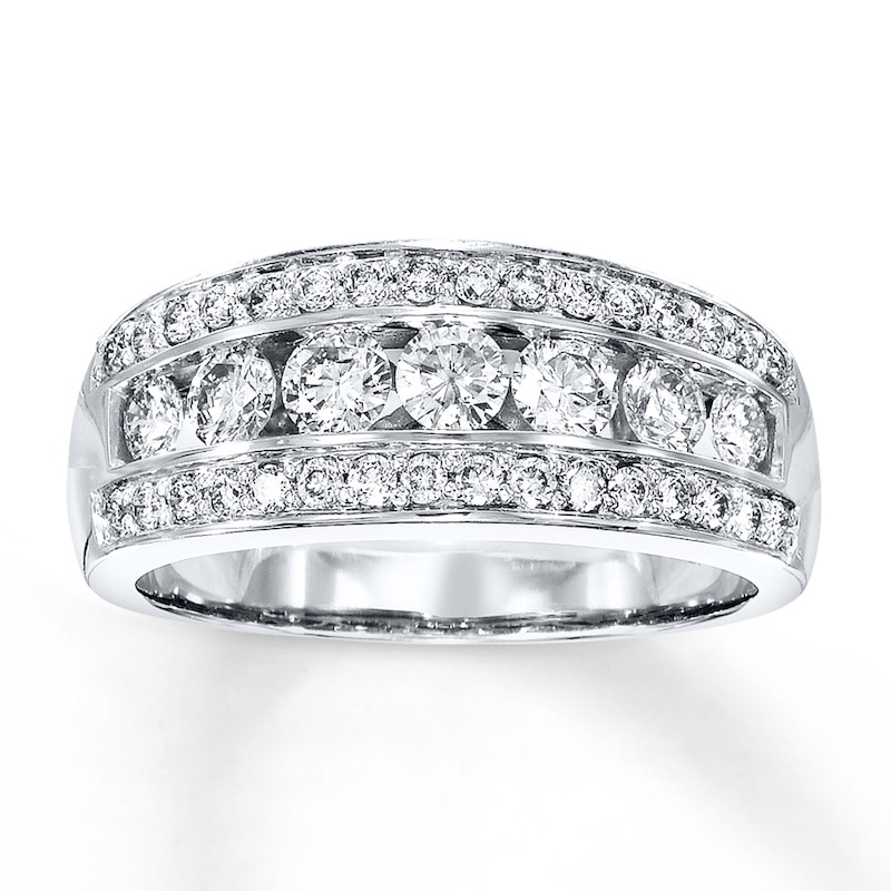 Diamond Ring 1 carat tw Round-cut 14K White Gold